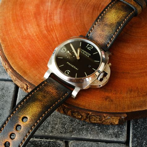 panerai leather strap price|best aftermarket panerai straps.